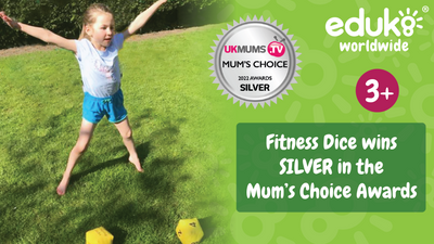 Eduk8 Worldwide | Fitness Dice Wins Silver in the Mum's Choice Awards 2022