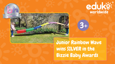 Eduk8 Worldwide | Junior Rainbow Wave receives a SILVER in the Bizziebaby 2022 Awards!