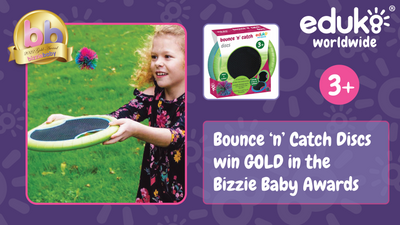 Eduk8 Worldwide | Bounce 'n' Catch receives a GOLD in the Bizziebaby 2022 Awards!