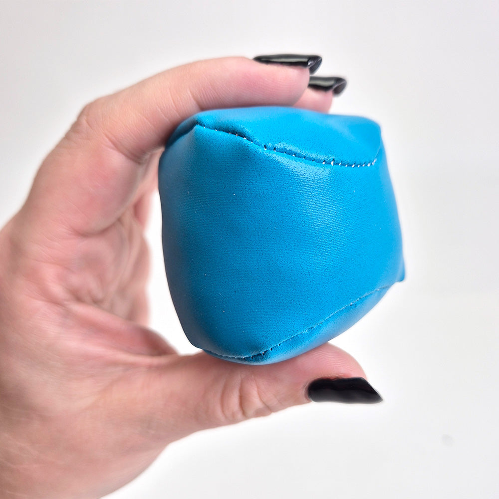 Eduk8 Coloured Squidgy Stress Balls – soft, tactile balls in green, yellow, blue, red, purple, and orange designed for sensory play and stress relief.