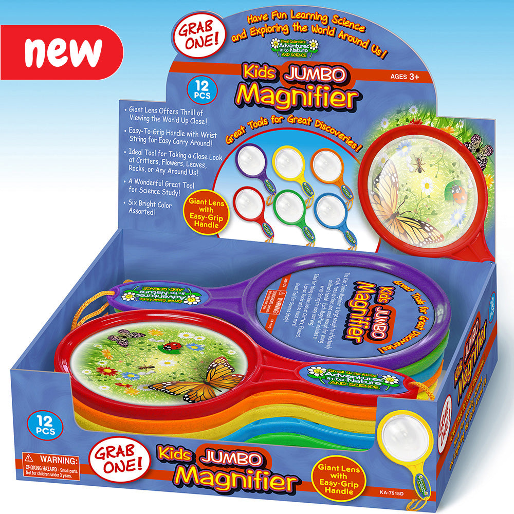 Large Hand Held Magnifiers (Set of 12) – eduk8worldwide