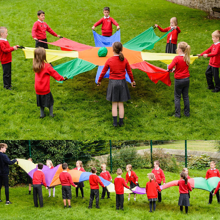 Sunflower Parachute & Rainbow Wave Twin Pack