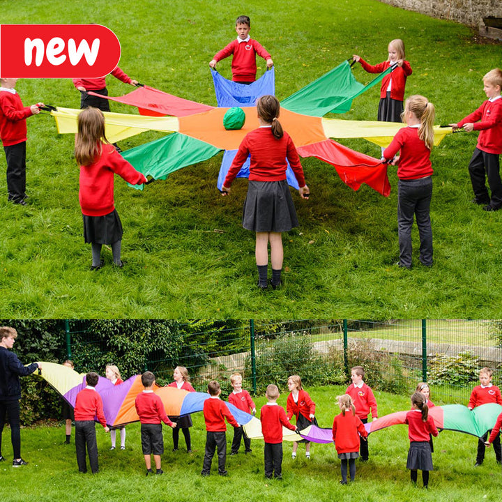 Sunflower Parachute & Rainbow Wave Twin Pack