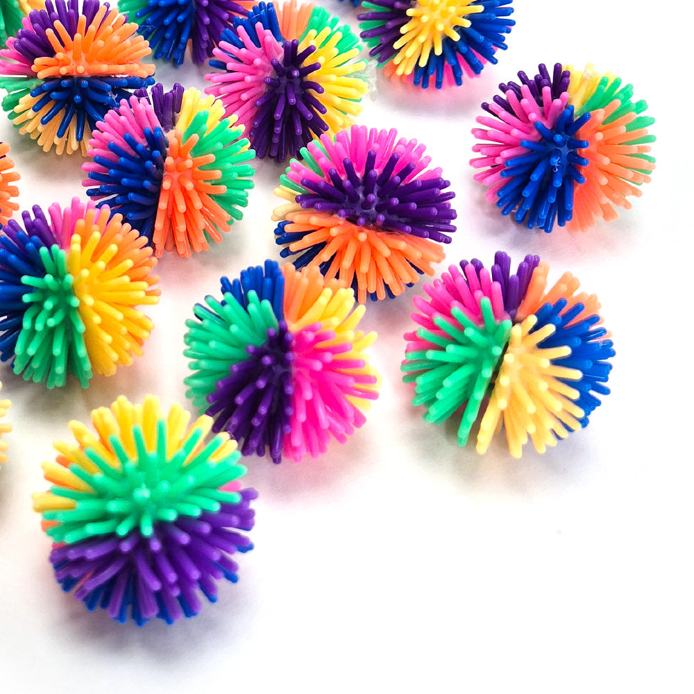 Rainbow Spiky Sensory Balls (pack of 24)