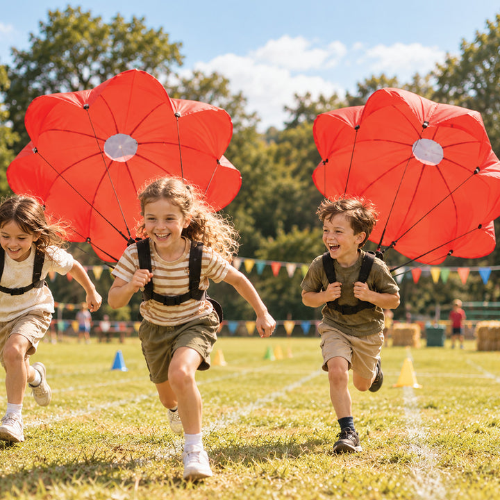 Resistance Parachutes (Sports Day Pack of 6)