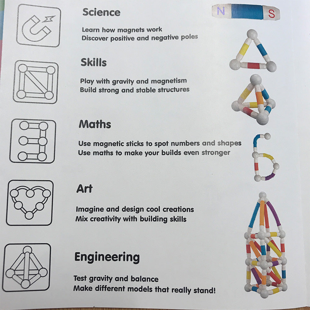 Sensory Magnetic Bendy Tubes