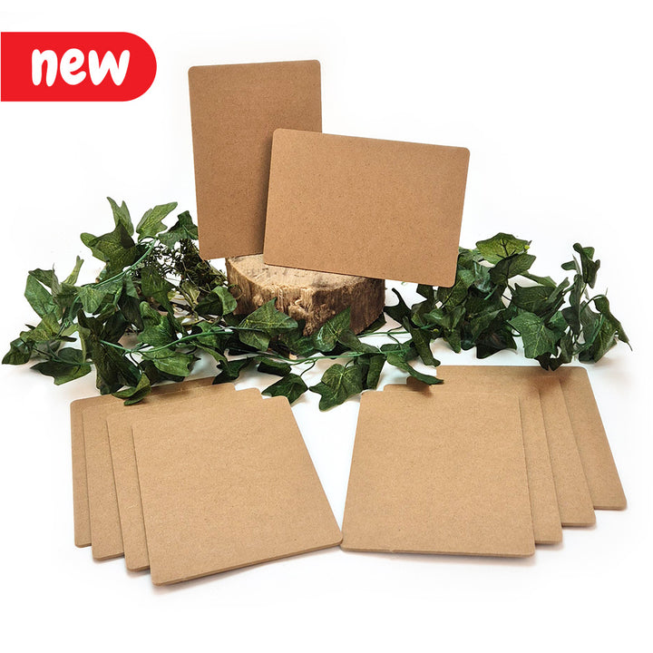 Wooden Mark Making Boards – Build Fine Motor Skills! Encourage early literacy and numeracy with these sturdy double-sided wooden boards. Perfect for independent mark making, they support fine motor development using chalks, paints, and crayons (not includ