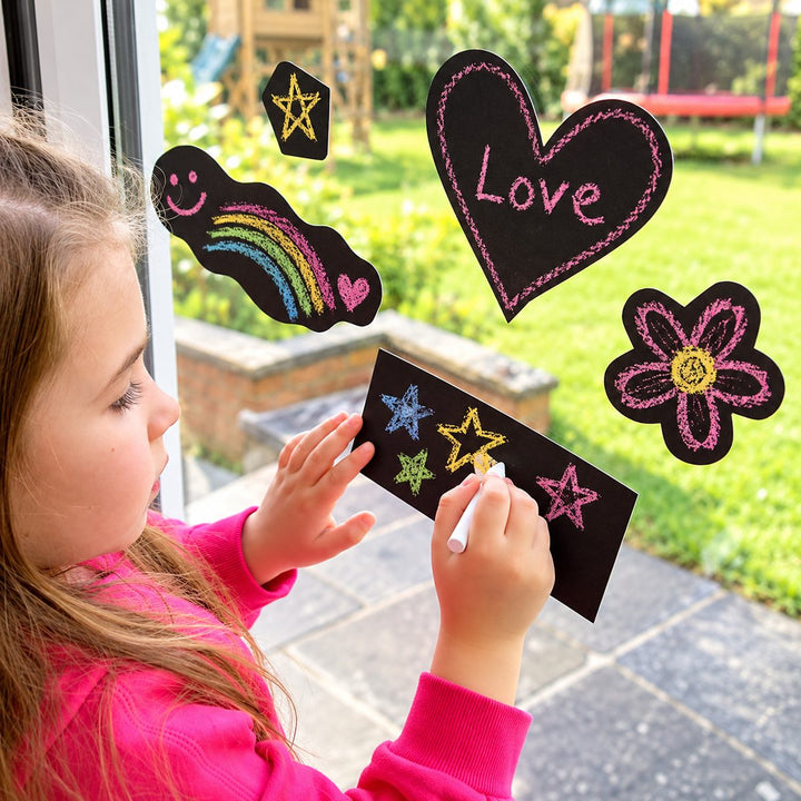 Self Adhesive Chalkboard on a Roll, reusable