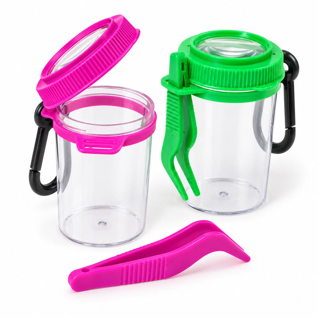 Clip n go bug jars (set of 2)