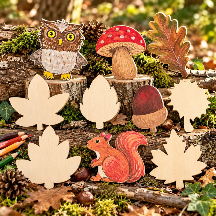 Wooden Woodland Set