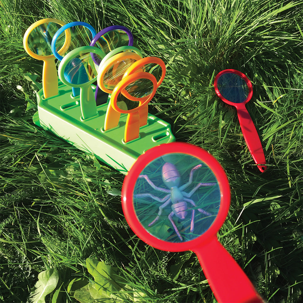 Handy Magnifiers in Stand (Set of 12) – eduk8worldwide