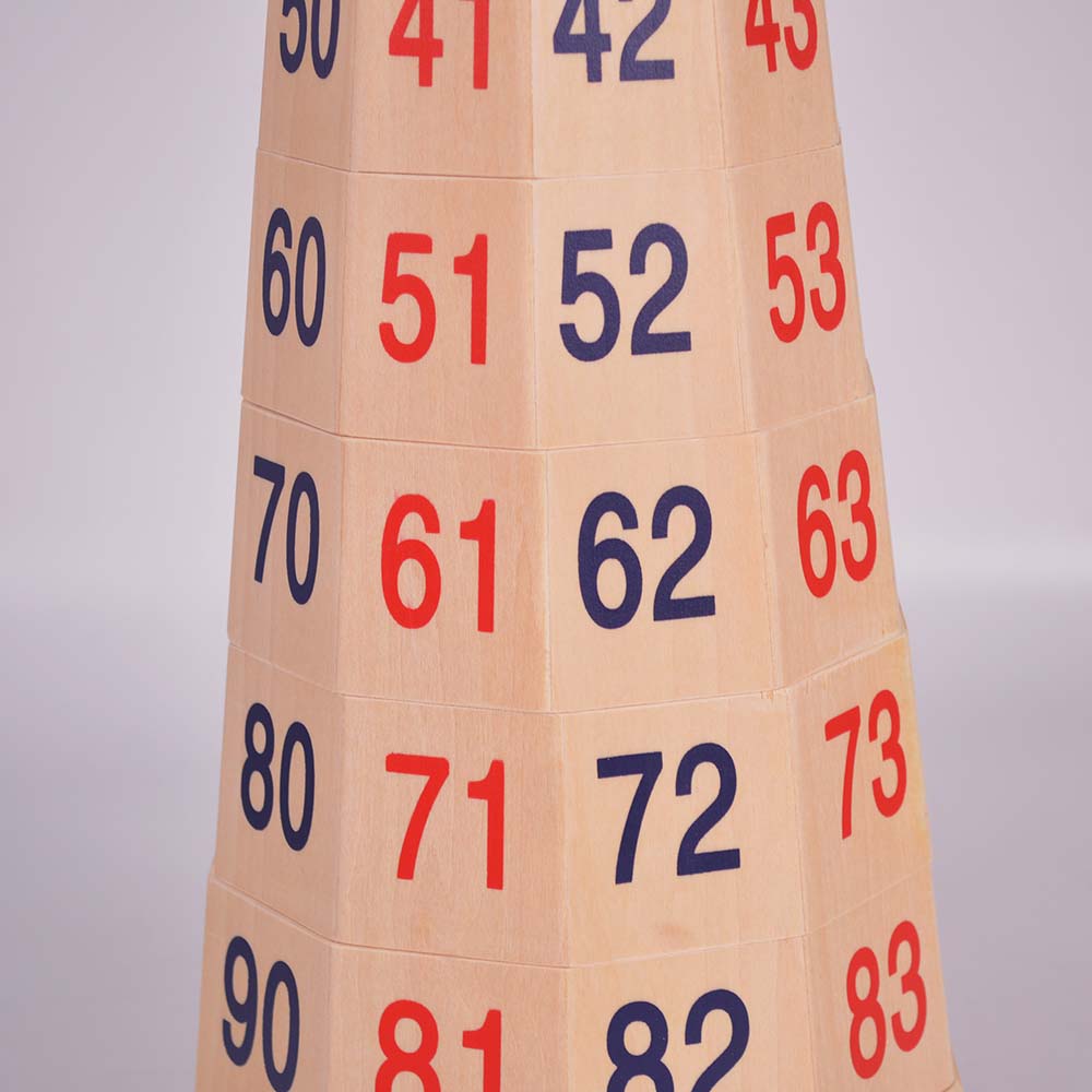 kids childrens stem steam counting 1 - 100 maths mathematics learning number tower