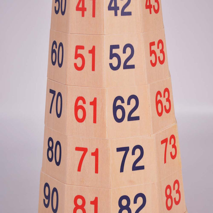 kids childrens stem steam counting 1 - 100 maths mathematics learning number tower