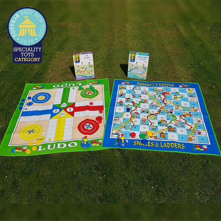 Snakes & Ladders and Ludo Dice Game Combo Pack